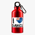 Металлическая бутылка 400 мл UV-DTF