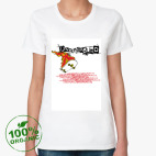 Женская футболка органик