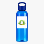 Прозрачная спортивная бутылка