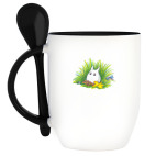 Кружка с ложкой