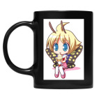 Кружка цветная UV-DTF