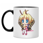 Кружка двухцветная