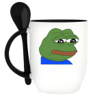 Кружка с ложкой