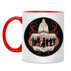 Двухцветная кружка American Horror Story season 4