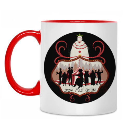 Кружка с принтом American Horror Story season 4