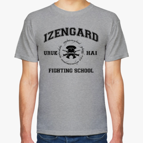 Футболка с принтом Izengard Fighting School