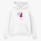 Толстовка худи оверсайз