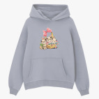 Толстовка худи оверсайз