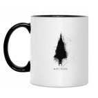 Кружка двухцветная