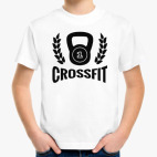 Кроссфит логотип с гирей