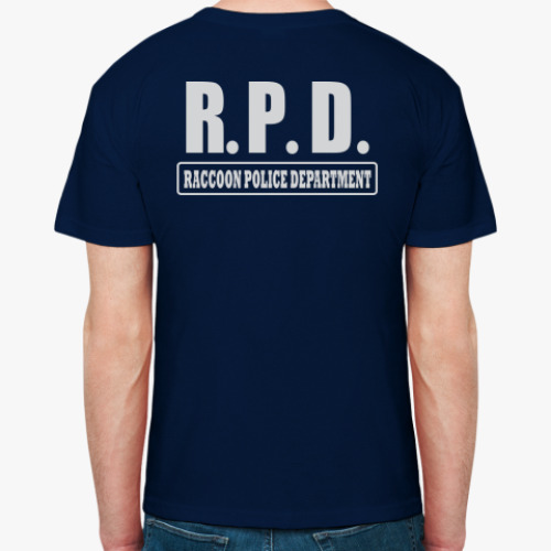 Футболка с принтом Raccon Police