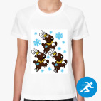 Женская спортивная футболка