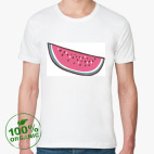 Мужская футболка органик