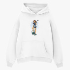 Толстовка худи оверсайз