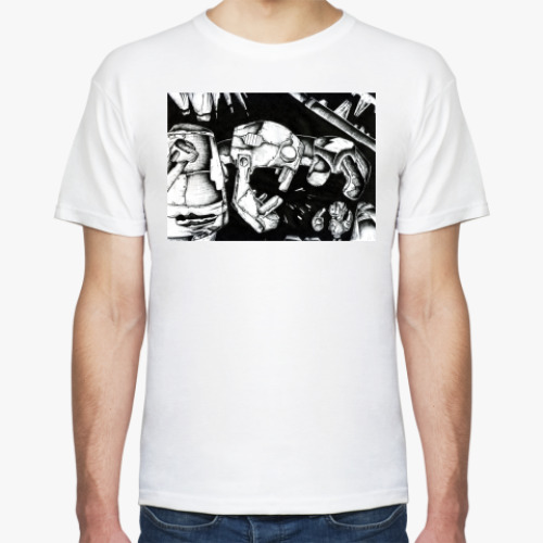 Футболка с принтом До конца