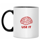 Кружка двухцветная