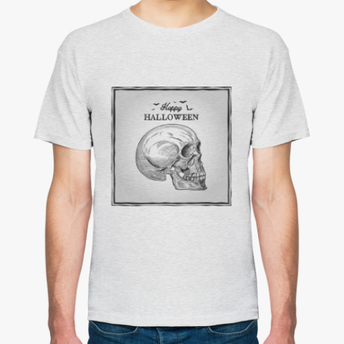 Футболка с принтом Happy Halloween