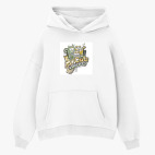 Толстовка худи оверсайз