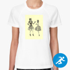 Женская спортивная футболка