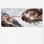 СОТВОРЕНИЕ АДАМА / КОРОНАВИРУС