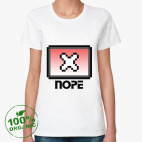 Женская футболка органик