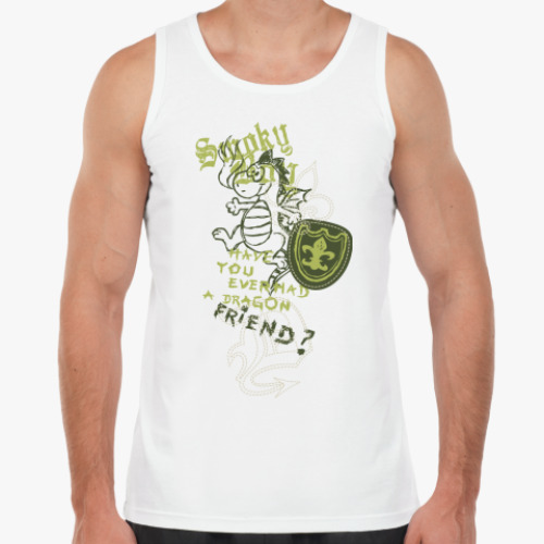 Майка с принтом Dragon