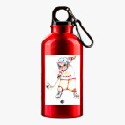 Металлическая бутылка 400 мл UV-DTF