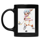 Кружка цветная UV-DTF