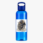 Прозрачная спортивная бутылка