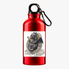 Металлическая бутылка 400 мл UV-DTF