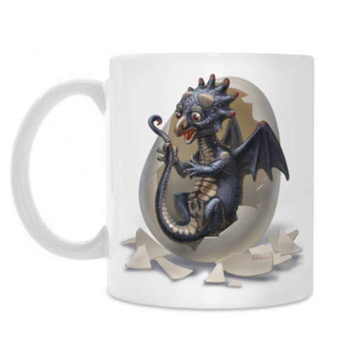 Кружка с принтом Дракончик