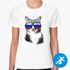 Женская спортивная футболка