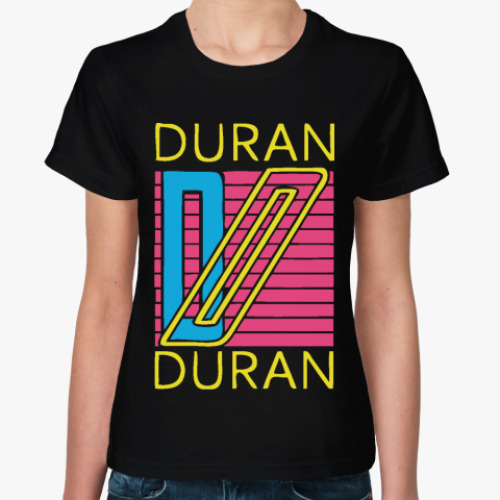 Женская футболка с принтом Duran Duran