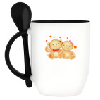 Кружка с ложкой