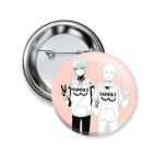 Значок 50 мм One punch man