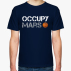 Классическая футболка Occupy Mars