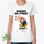 Женская футболка органик