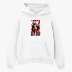 Толстовка худи оверсайз