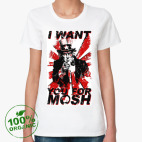 Женская футболка органик