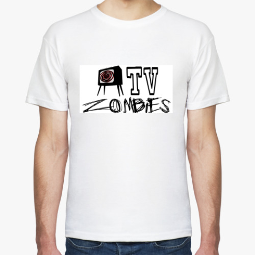 Футболка с принтом TV Zombies