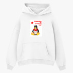 Толстовка худи оверсайз