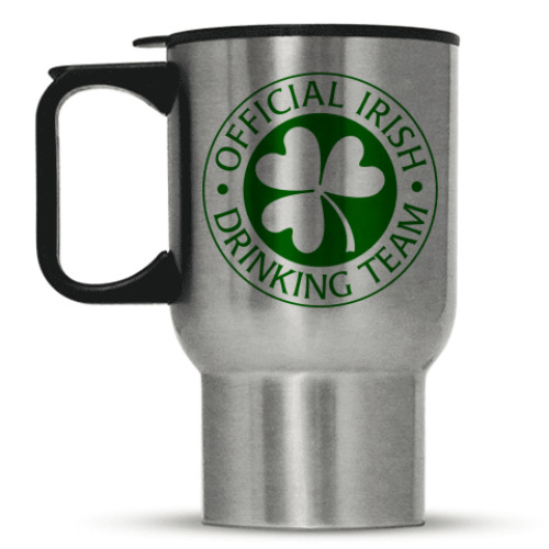 Кружка-термос с принтом Official Irish Drinking team