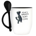 Кружка с ложкой