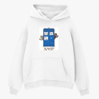 Толстовка худи оверсайз