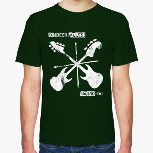 Футболка с принтом ОВА