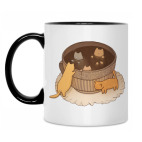 Кружка двухцветная