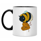 Кружка двухцветная