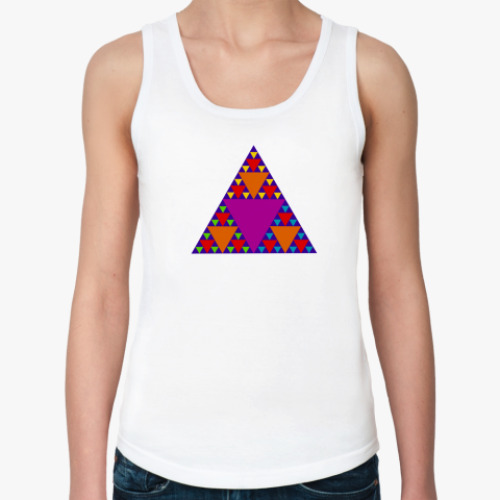 Женская майка с принтом  'Фрактал'