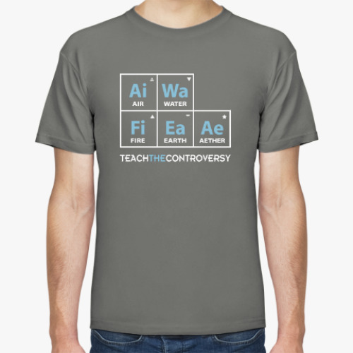 Футболка с принтом Классическая таблица элементов