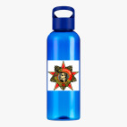 Прозрачная спортивная бутылка